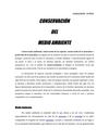 Conservación del Medio Ambiente