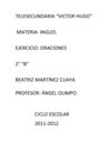 Oracines de los tiempos aprendidos
