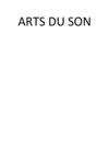 Arts du son