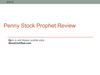 Penny Stock Prophet Review