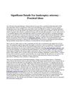 Significant Details For bankruptcy attorney - Practical Ideas