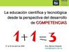 Competencias en la enseñanza de las Ciencias Experimentales