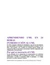 Aprendiendo UML en 24 horas