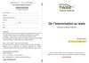Bulletin d'inscription - Stage De l'improvisation au texte