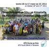 October 17th, 2011 a community workshop in Kisanga