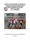 ESCUELA DE BALONCESTO TRIBU GUERRERA DE VALERA