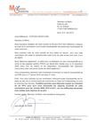 Réponse au Maire de Fontainebleau pour la Commission Communale d'accessibilité des personnes handicapées