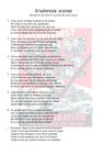Chant Paroles L'affiche Rouge 2011 2012