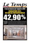 Le Temps d'Algérie Edition du Vendredi 11 Mai 2012