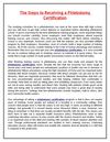 The Steps to Receiving a Phlebotomy Certification