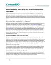 Email Open Rate Woes: Why Not to be Fooled by Email Open Rate