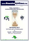 Oferta de servicios ConexionAfriCana para exponer o visitar BATEXPO 2012 feria de Construccion de Agadir - MARRUECOS