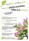 Handi tourisme PACA : Fête de la pistache organisée par les jardins de l'espérance 02 juin 2012 à La Ciotat