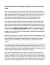 Some Information On Realistic Methods In common insurance terms