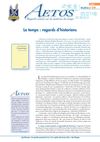 Aetos Hebdo 29 : Le temps, regards d’historiens