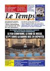 Le Temps d'Algérie Edition du Mercredi 16 Mai 2012
