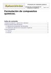 Introducción a la formulación de compuestos inorgánicos.