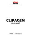 Clipagem São José 17/05/2012
