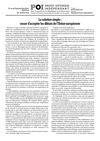 BN du POI 17 mai 2012. La solution simple : cesser d’accepter les diktats de l’Union européenne