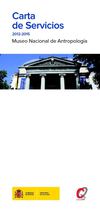 Carta de Servicios 2012-2015. Museo Nacional de Antropología