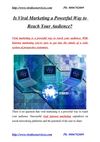 Is Viral Marketing a Powerful Way to Reach Your Audience?