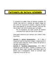 cartronets de lectura de paraules