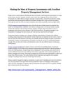 Making the Most of Property Investments with Excellent Property Management Services