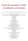 PENSIONS CIVILES ET MILITAIRES,RETRAITE