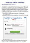 Open Source to Convert PDF to TIFF