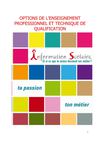 Options professionnelles et techniques
