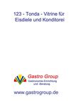 Tonda - Vitrinen für Eisdiele und Konditorei