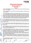 IX Convenio colectivo para los trabajadores de Vinsa