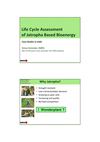 Life Cycle Assessment of Jatropha Based Bioenergy 