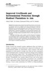 Improved Livelihoods and Environmental Protection through Biodiesel Plantations in Asia 