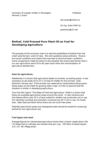 Cold Pressed Pure Plant Oil as Fuel for Developing Agriculture 