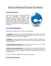 Hire Drupal Developers