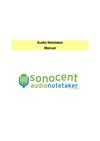 Audio Notetaker Manual