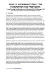 Peoples Sustainability Treaties on consumption and production