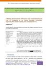 Validating Measurements of Perceived Ease Comprehension and Ease of Navigation of an Online Learning Technology:...