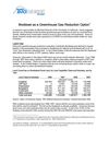 Biodiesel as a Greenhouse Gas Reduction Option