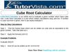 Cube Root Calculator