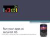 Get customized Blackberry app with secure OS