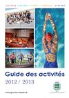 Guide des activités 2012-2013