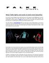Wear Falke tights and socks to look more beautiful