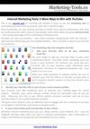 Internet Marketing Tools 5 More Ways To Win With Youtube