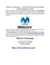 Milecore Technology – a well known firm for web design and development in India