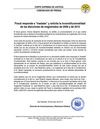 Comunicado de Prensa: Fiscal responde a "traslado" y solicita la inconstitucionalidad de las elecciones de...