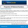 Properties Of Rational Numbers