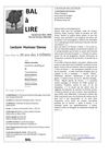 Bal à lire - Programme des 20 ans des 3 DÔMES Albertville