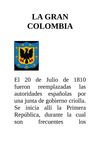 LA GRAN COLOMBIA